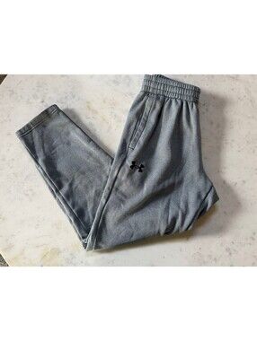 Gray Under Armour Mens Sweat Pants - M